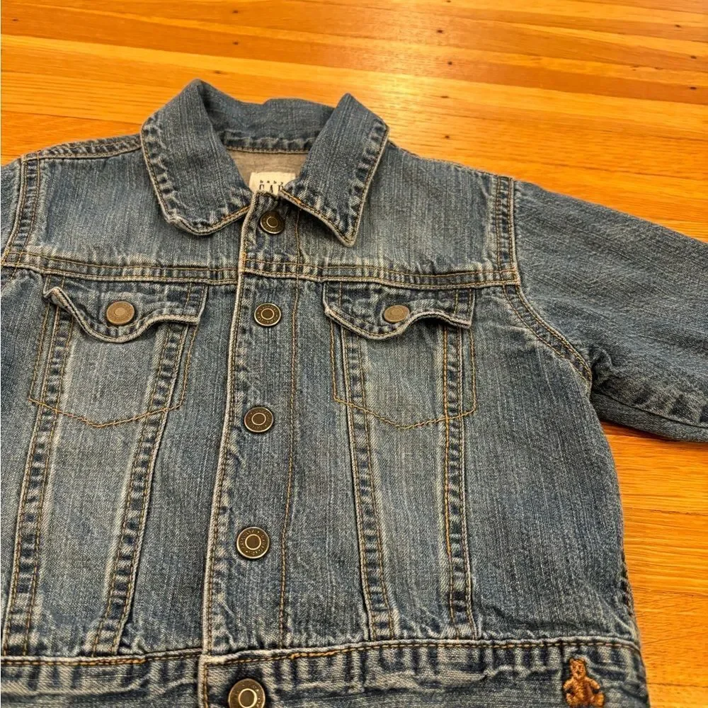 Baby Gap denim jean jacket y2k
